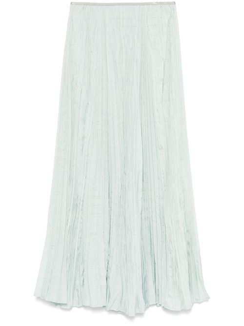 Aqua blue A-line skirt FORTE FORTE | 13603BREEZE